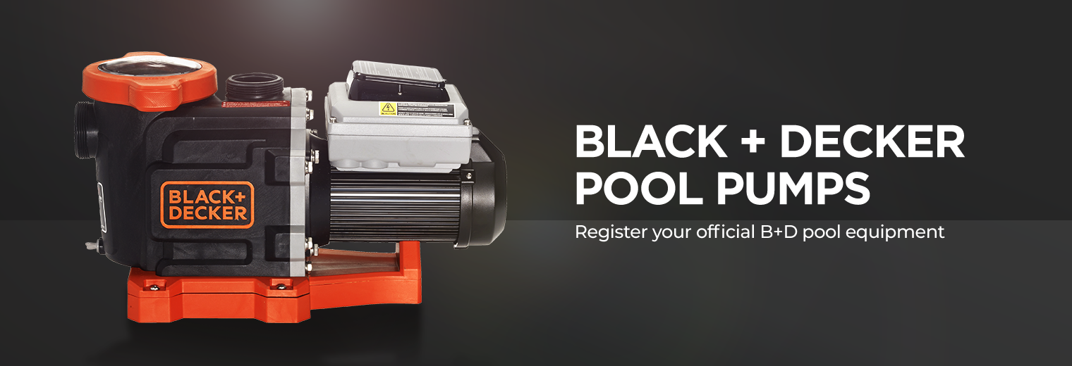 Black + Decker Pump Schedule